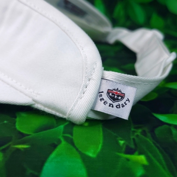 Legendary Headwear Poppy Ridge Unisex Adjustable Golf Visor - White - NWOT - Picture 3 of 7